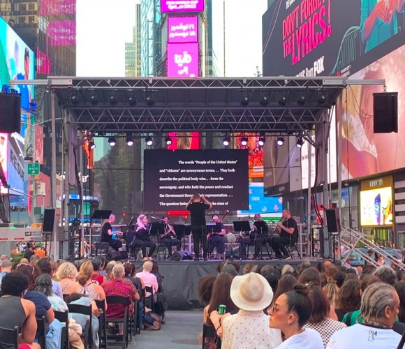Manifestos Concert, Times Square
